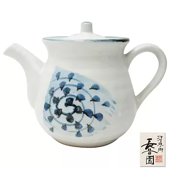 【日本長谷園伊賀燒】茶壺(螺紋款)螺紋款