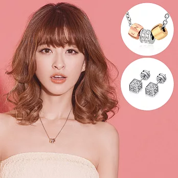 【BENITY】蜜格拉公主 項鍊耳環套組