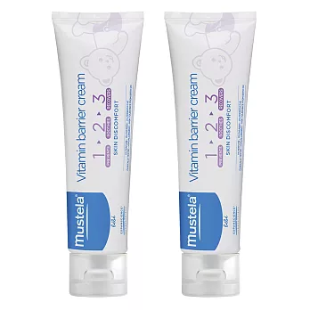 Mustela 慕之恬廊 衛蓓欣VBC全效護膚膏50gm-兩入組