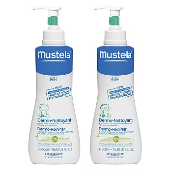 Mustela 慕之恬廊 多慕雙潔乳500ml-兩入組