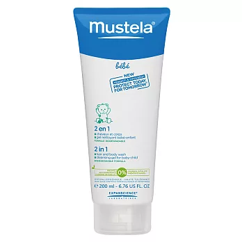 Mustela 慕之恬廊 倆相依雙潔乳200ml