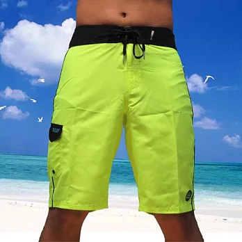 REEF 炎夏熱情REEF 型男必備亮黃海灘衝浪褲.黃YELLOW28黃