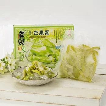 【台灣在地】屏東三地門芒果青精緻盒*2盒(700g/2包/盒固形物260g)