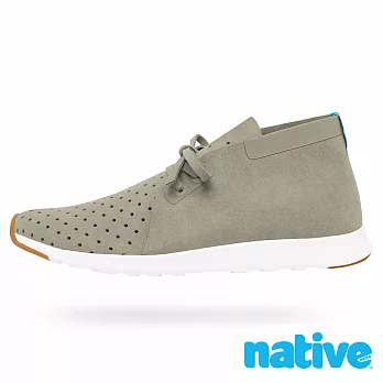 native APOLLO CHUKKA 生膠馬球靴款(男/女)4咖啡磚x白