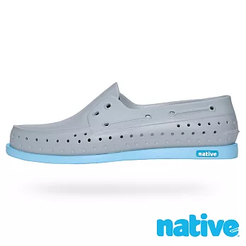 native HOWARD 晴雨帆船鞋(男/女)5鴿子灰x天空藍