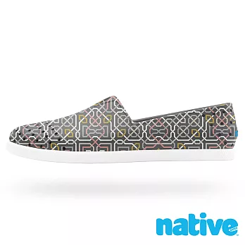 native VERONA 懶人晴雨水手鞋(男/女)3灰色薩菲馬賽克印花