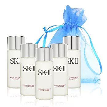 SK-II 亮采化妝水30ml*5入 等同正貨容量組(贈星砂袋)