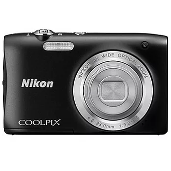 NIKON COOLPIX S2900 5倍光學超廣角輕巧數位相機(公司貨)-加送16G記憶卡+專用電池+原廠包+小腳架+讀卡機+清潔組+保護貼-黑色