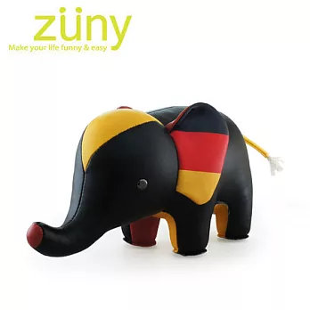 Zuny Classic-大象造型擺飾書檔(國旗版-德國)