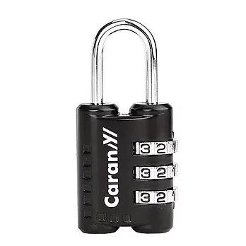 CARANY 卡拉羊 三碼式密碼鎖多功能用途設計 (黑色) 58-0034