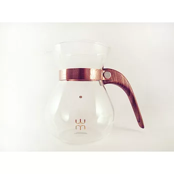 露La Rosée / 木質手感咖啡壺(1壺1布包)/簡約入門版/柚木/紙盒裝，隨壺搭配印花樂最新款花色保暖布包，贈完為止！