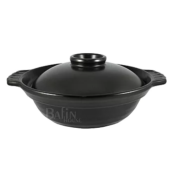 MIT 微笑標章【五福窯】砂鍋 2000CC / 附陶蓋 (108-9 )