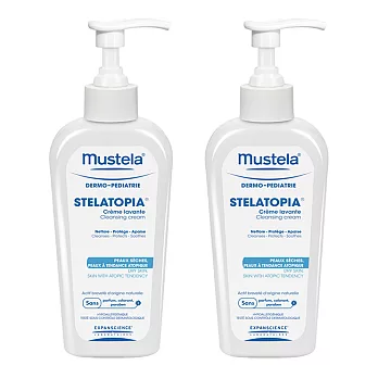 Mustela 慕之恬廊舒恬良雙潔乳200ml-兩入組