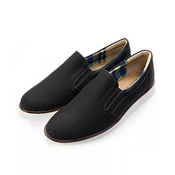 PLAYERMIT 質感織紋商務休閒鞋(FTP07)-黑色26黑色