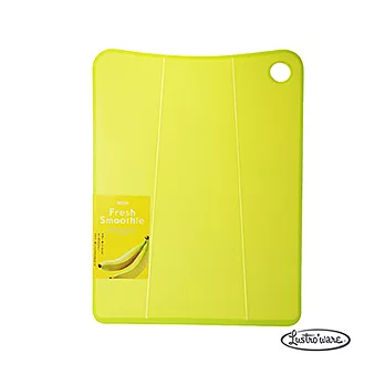 【Lustroware】日本進口可折式抗菌砧板(粉)黃色