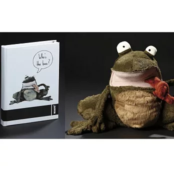 【德國BEASTS- 超值組】筆記本+ 小蛙 Its 2 Late