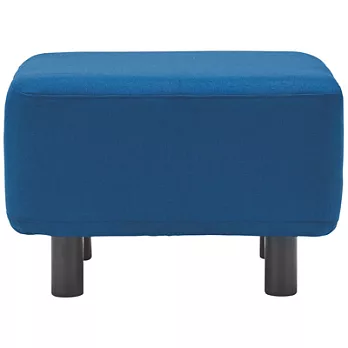 [MUJI無印良品]聚酯平織多用途沙發用凳/本體用套/寶藍色