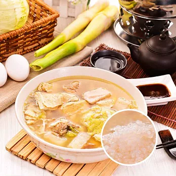 樂活e棧-膠原蛋白降卡火鍋+蒟蒻飯+醬(任選)(1人份/組，共3組)香椿沙茶醬