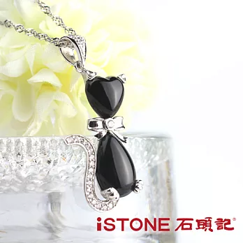 石頭記 貓咪物語黑瑪瑙項鍊黑瑪瑙