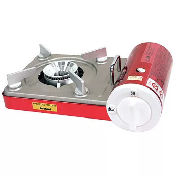 Iwatani日本岩谷迷你薄型瓦斯爐 CB-JRC-PS (紅色)