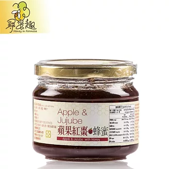 【尋蜜趣】蘋果紅棗蜂蜜350g(天然的健康飲品)