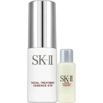 SK-Ⅱ 青春亮眼精華乳(15g)+青春露(10ml)