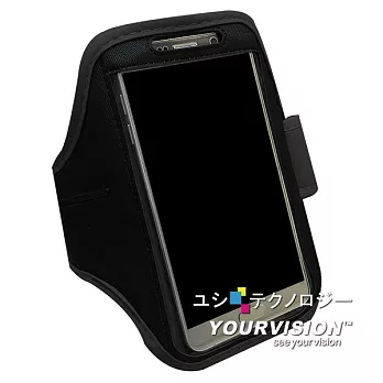 Samsung GALAXY Note 5 N9200 專用簡約風運動臂套_黑