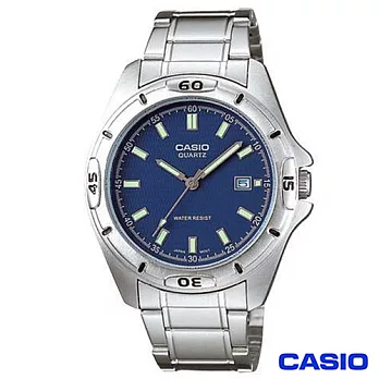 CASIO卡西歐 時尚紳士指針型腕錶 MTP-1244D-2A