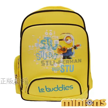 【小小兵MINIONS】EVA經典雙層後背書包(黃色)黃色