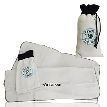 【L’OCCITANE】 歐舒丹 乳油木護手霜造型兩用毯