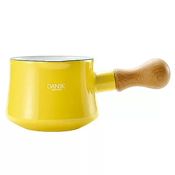 《DANSK》迷你造型琺瑯鍋(限定色)黃色