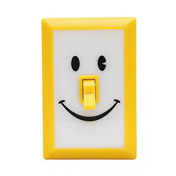《SMILE SWITCH》開關式微笑LED燈黃色