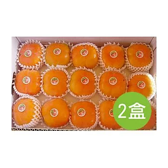 【食在安市集】松原農庄：日本品種-摩天嶺高山甜柿-中(2盒)