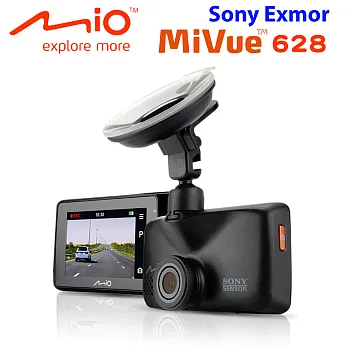 Mio MiVue™ 628 Sony Sensor大光圈行車記錄器+16G記憶卡黑色