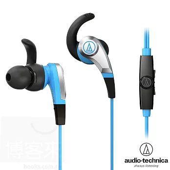 鐵三角 ATH-CKX5iS 藍色 智慧型手機專用 耳道式耳機藍色