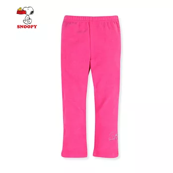 【SNOOPY】經典質感舒適緊身褲90桃紅