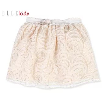 【ELLE】高雅蕾絲短裙120米