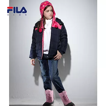 【FILA】雙口袋休閒牛仔長褲135藍