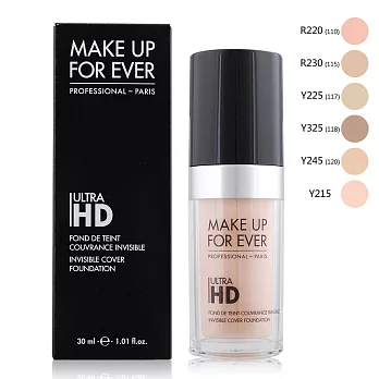 MAKE UP FOR EVER ULTRA HD超進化無瑕粉底液(30ml)-多色可選#118