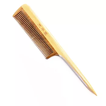 木子李綠檀木尖尾梳1入