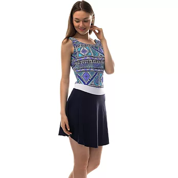 【Bich Loan】水美連身裙泳裝附泳帽13006104M共同(印花)