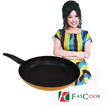 :【Fascook】菲姐代言義大利精品不沾煎烤鍋