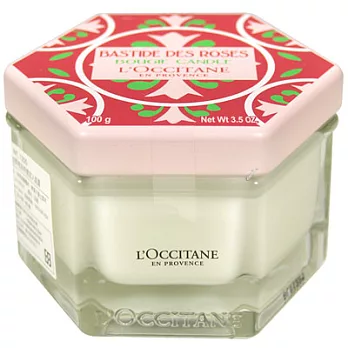 L’OCCITANE歐舒丹 玫瑰香氛蠟燭(100g)