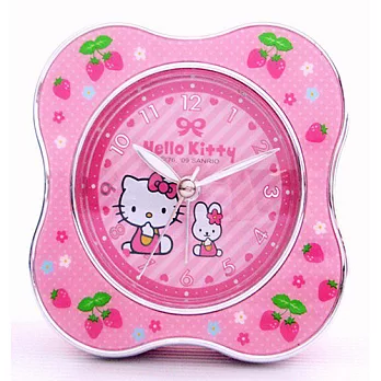 Hello Kitty 超靜音 貪睡鬧鐘—草莓園