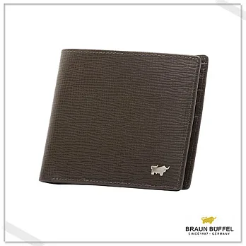 BRAUN BUFFEL‧德國小金牛 - 阿瑪爾菲系列八卡短夾-沉穩咖