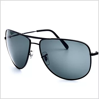 RAY_BAN 雙鼻架設計太陽眼鏡3468E-002/71黑