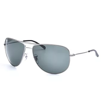 RAY_BAN 雙鼻架設計太陽眼鏡3468E-004/71銀