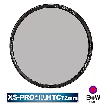 B+W XS-Pro KSM 72mm HTC-PL高透光凱氏環形偏光鏡