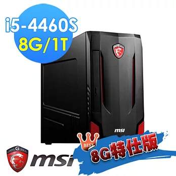 【msi微星】Nightblade MI-021TW i5-4460S GTX950(8G特仕版)