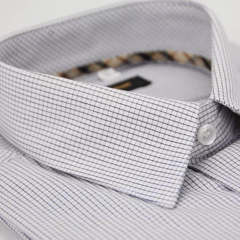 【金安德森】經典格紋繞領黑色格紋長袖襯衫15黑色